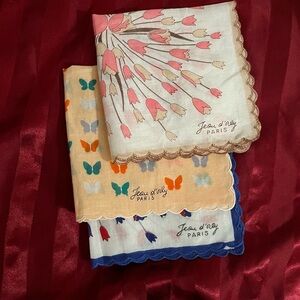 Jeou d’orly Paris handkerchiefs 3.